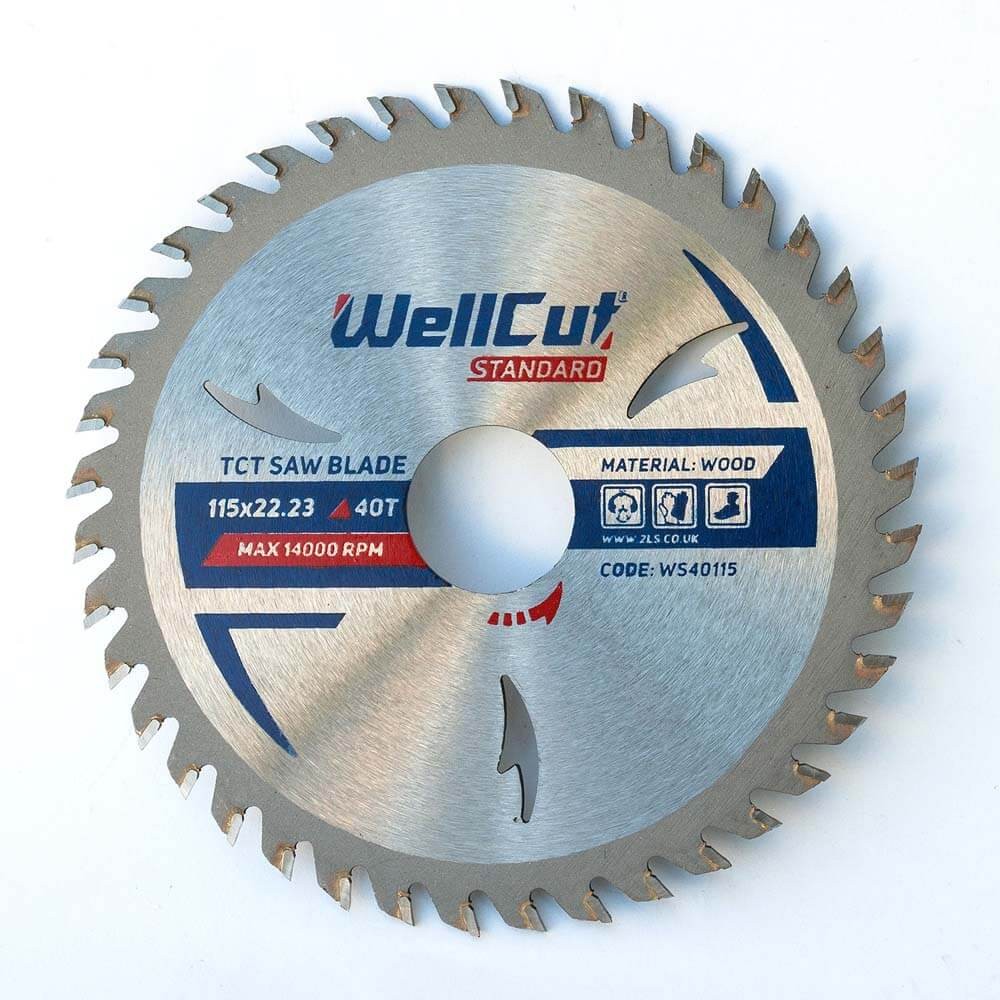 Пиляльний диск WellCut 115x22.23 мм, 40Т